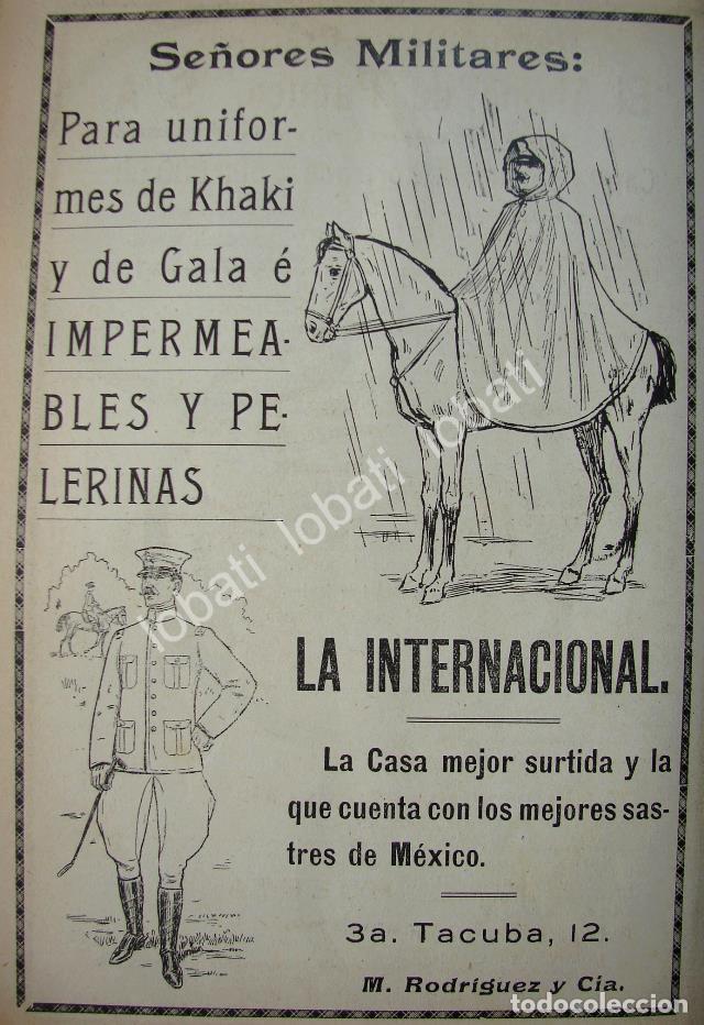Collectionnisme d'affiches: CARTEL ANTIGUO ORIGINAL DE TIENDAS LA INTERNACIONAL 1914 UNIFORMES MILITARES /757 . MILITARIA