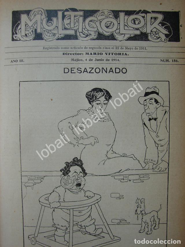 Collectionnisme d'affiches: PORTADA ANTIGUA ORIGINAL 1914 QUERIDO MOHENO. POR: ATENEDORO PEREZ SOTO /305