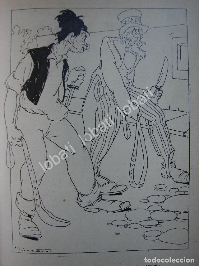 Collectionnisme d'affiches: CARICATURA ANTIGUA. INTERVENCION DE U.S.A DE 1914 /PLT MLT