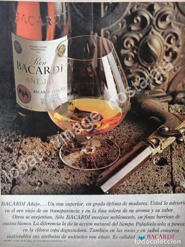Collectionnisme d'affiches: CARTEL ANTIGUO ORIGINAL DE VINOS BACARDI 1965 -15