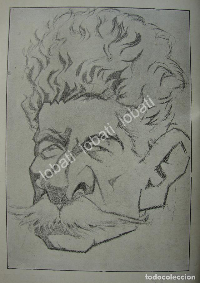 Collectionnisme d'affiches: CARICATURA ANTIGUA 1914 LUIS TERRAZAS CUILTY / PLT