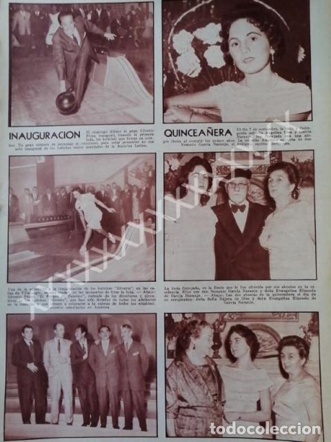 Poster collecting: CARTEL ANTIGUO ORIGINAL DE INAUGURAN BOLICHES SILVERIO 1959