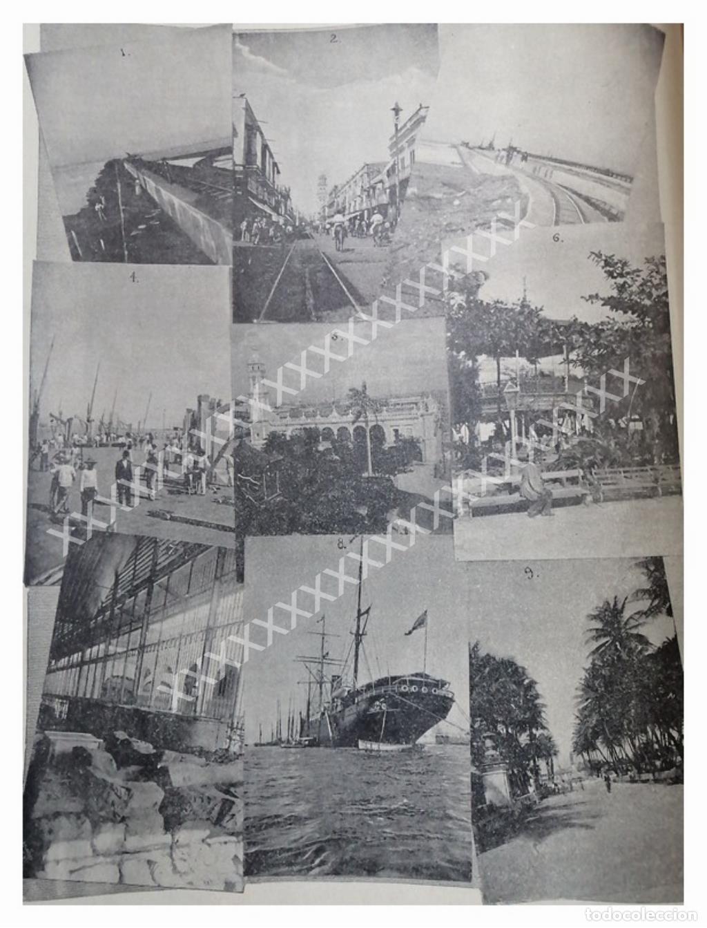 Poster collecting: NOTA PRENSA ANTIGUA CIUDAD Y PUERTO DE VERACRUZ 1896