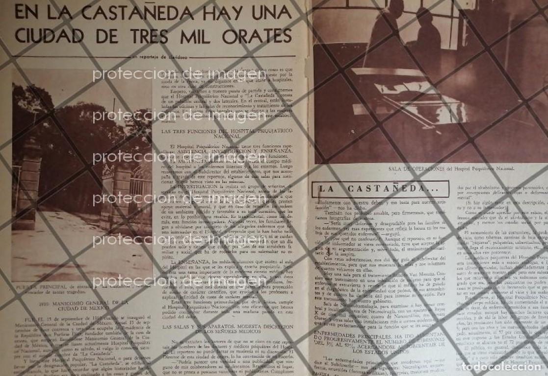 Poster collecting: AFICHE ANTIGUO MANICOMIO LA CASTA&Ntilde;EDA 1953