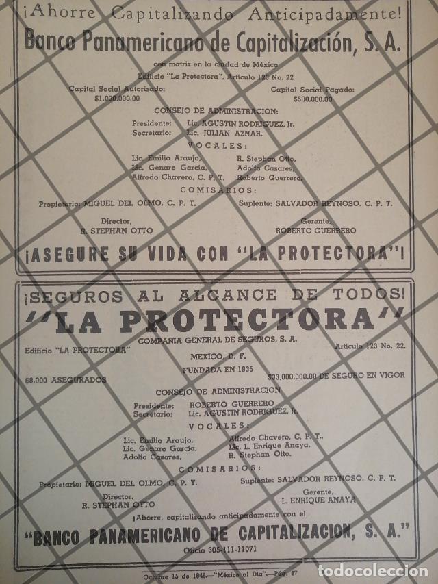 Poster collecting: CARTEL RETRO BANCO PANAMERICANO DE CAPITALIZACION 1946 E5