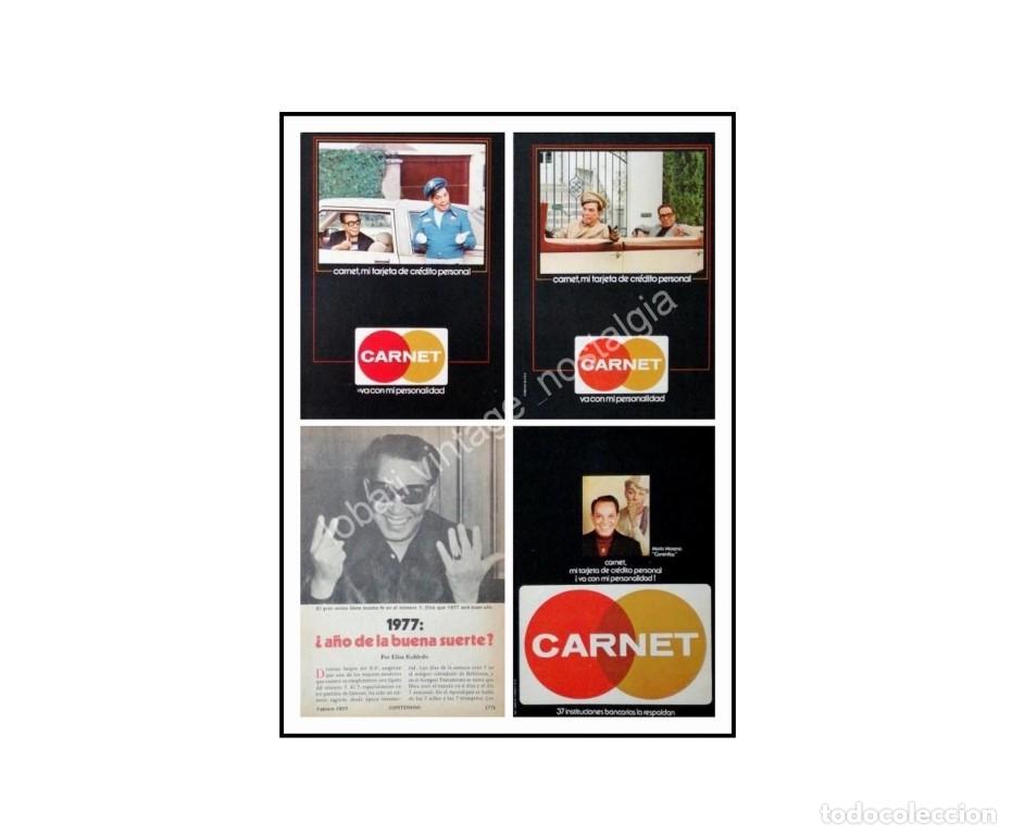Sammeln von Plakaten: CARTEL ANTIGUO ORIGINAL DE CANTINFLAS Y TARJETA CARNET 1979 /3 AFICHES /FEP