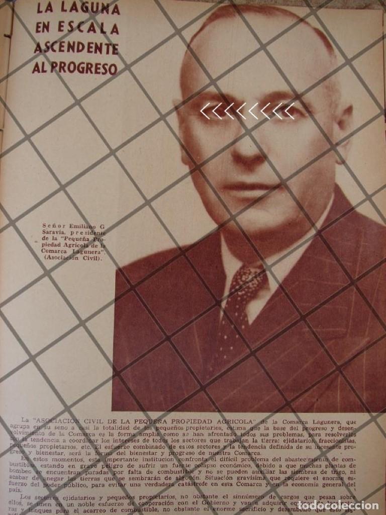Sammeln von Plakaten: AFICHE ANTIGUO EMILIANO G. SARAVIA. TORREON. 1944
