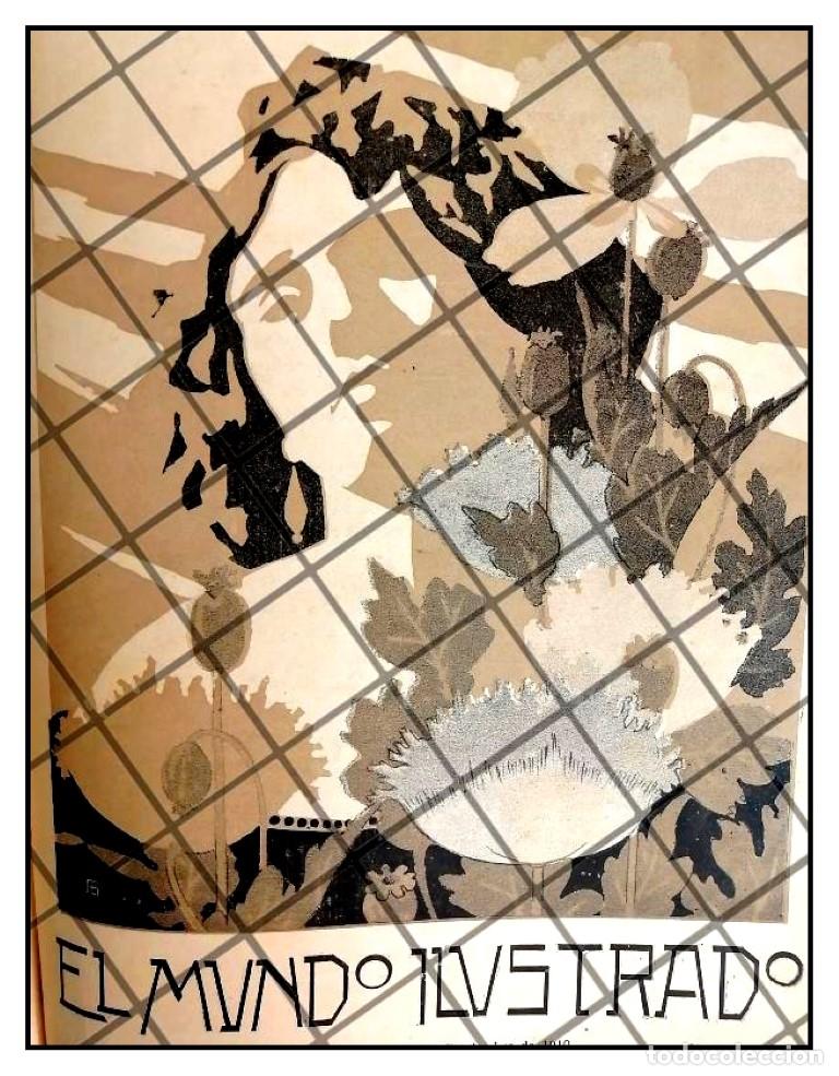 Collectionnisme d'affiches: PORTADA ANTIGUA ARTISTICA DE ANTONIO GEDOVIUS 1910 -S4