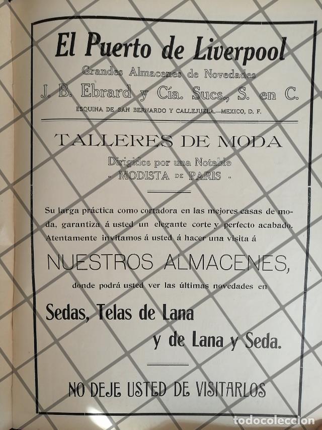 Collectionnisme d'affiches: CARTEL ANTIGUO TIENDA EL PUERTO DE LIVERPOOL 1910 -54