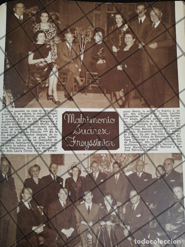 Collectionnisme d'affiches: AFICHE ANTIGUO BODA FREYSSINIER SUAREZ 1948