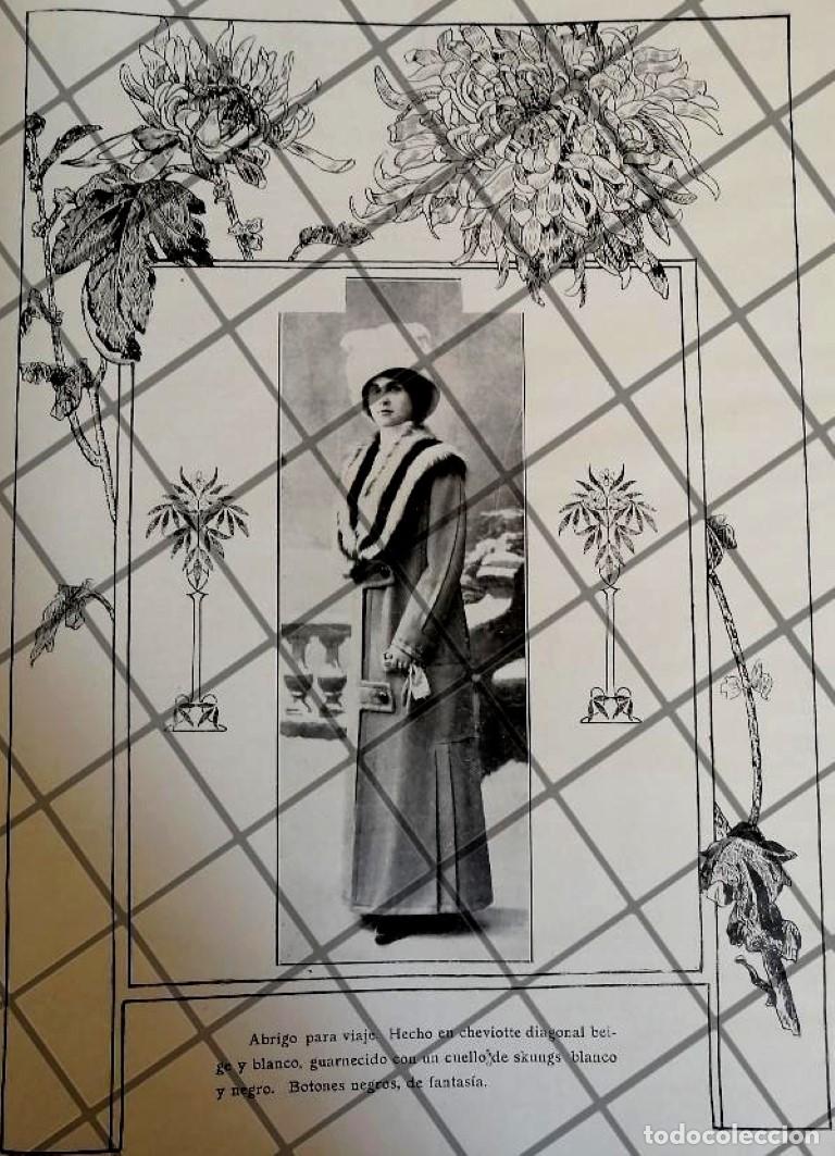 Collectionnisme d'affiches: CARTEL ANTIGUO 1910 VESTIDOS -44