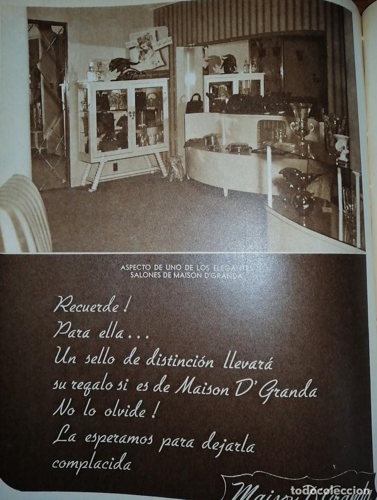 Collectionnisme d'affiches: CARTEL PUBLICITARIO RETRO TIENDAS MAISON D`GRANDA 1948 2