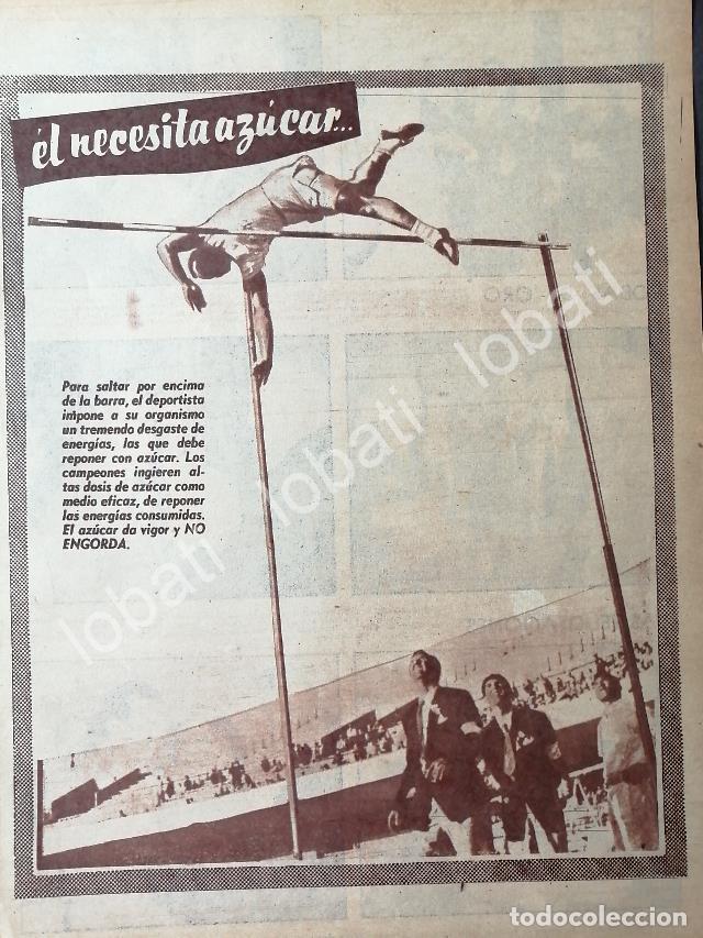 Collectionnisme d'affiches: CARTEL ANTIGUO ORIGINAL DE CAMPA&Ntilde;A NACIONAL DE CONSUMO DE AZUCAR 1955 / 384