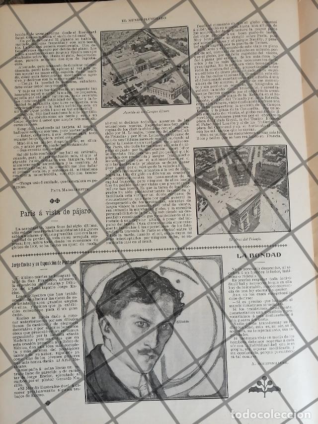Collectionnisme d'affiches: AFICHE ANTIGUO EXPOSICION DE JORGE ENCISO Y MAS 1907