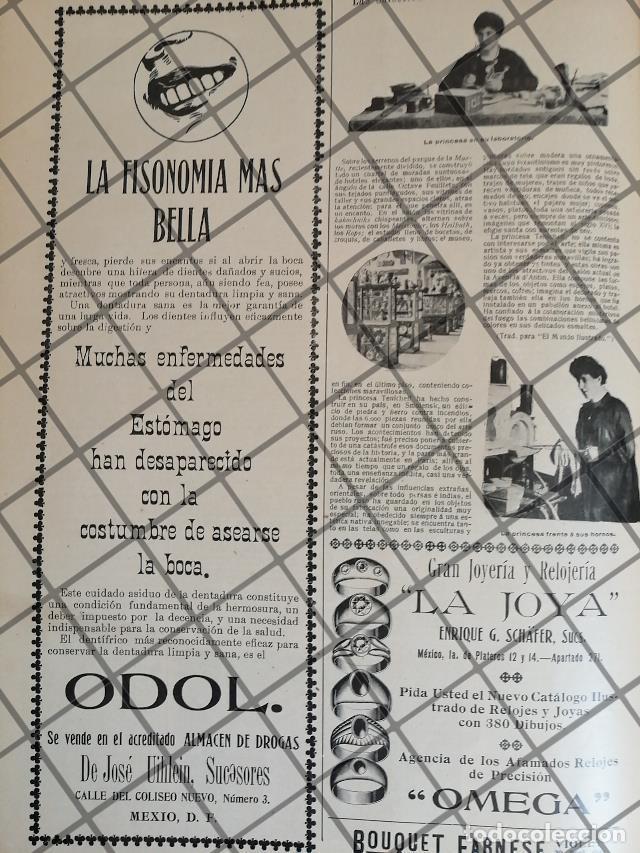 Collectionnisme d'affiches: CARTEL ANTIGUO DROGUERIA JOSE UIHLEIN / ODOL Y MAS 1907