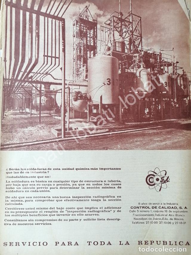 Collectionnisme d'affiches: CARTEL ANTIGUO ORIGINAL DE EMPRESA CONTROL DE CALIDAD S.A 1965 /506 MUY RARO