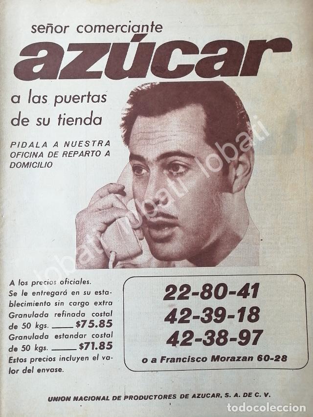 Collectionnisme d'affiches: CARTEL ANTIGUO ORIGINAL DE UNION NACIONAL DE PRODUCTORES DE AZUCAR 1960s / 530