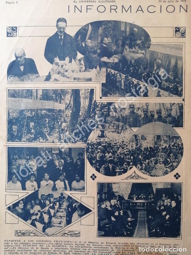Collectionnisme d'affiches: CARTEL ANTIGUO ORIGINAL DE NOTA DE PRENSA 1922 EVENTOS DR. RAUL GARATE Y OTROS