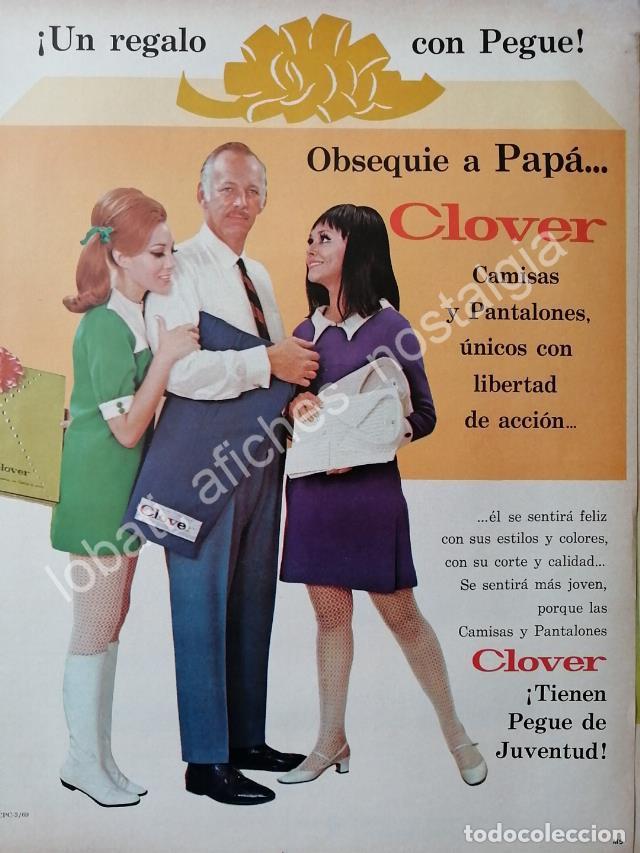 Sammeln von Plakaten: CARTEL ANTIGUO ORIGINAL DE JACK KELLY Y LOS PANTALONES CLOVER 1969 / RARO /FEP