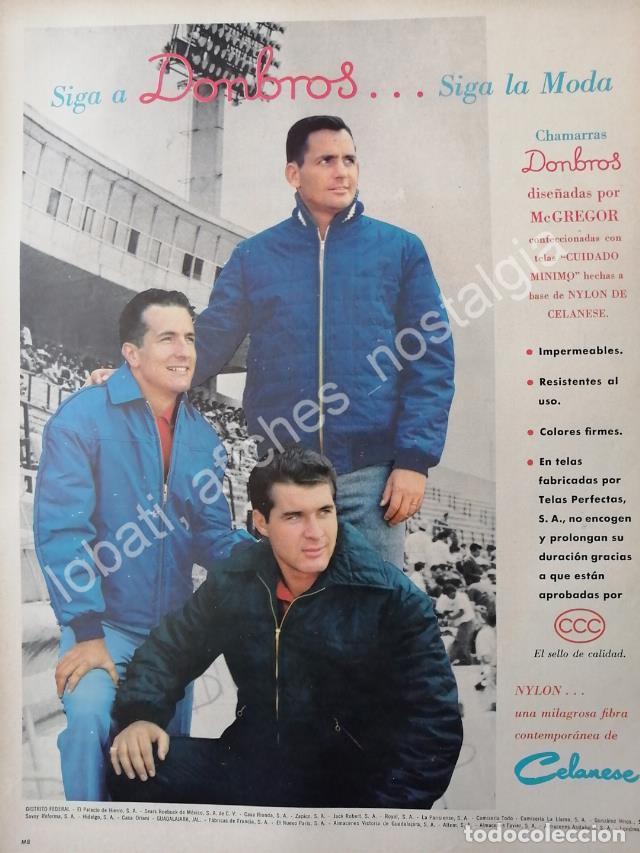Sammeln von Plakaten: CARTEL ANTIGUO ORIGINAL DE ROGELIO GUERRA Y CHAMARRAS DANBROS 1960s /FEP
