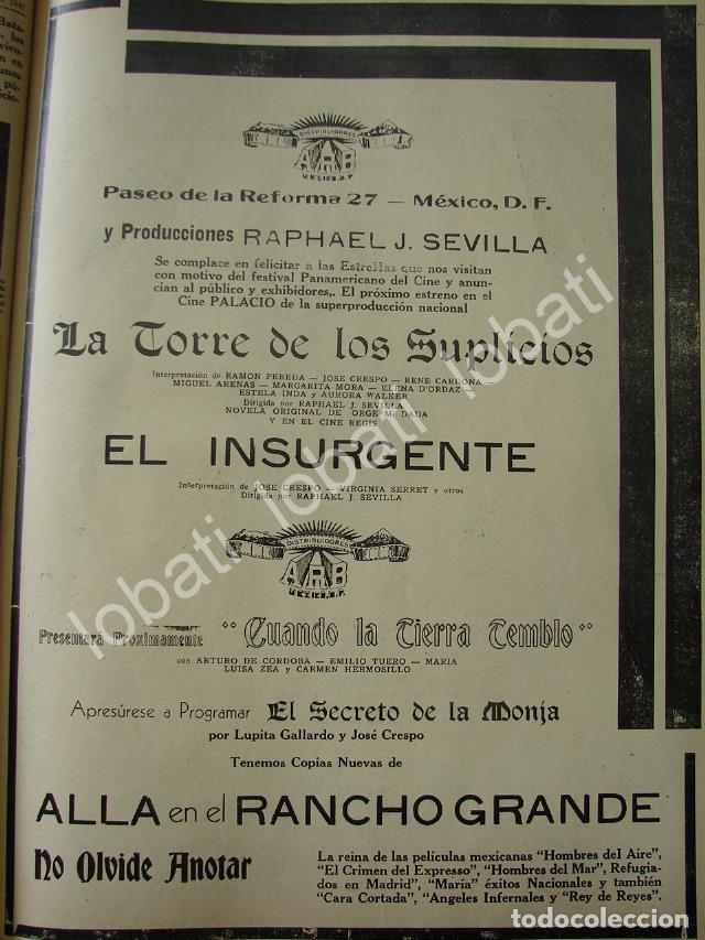 Sammeln von Plakaten: CARTEL ANTIGUO ORIGINAL DE FILMS ARB ANUNCIA SUS PRODUCCIONES DE CINE /694