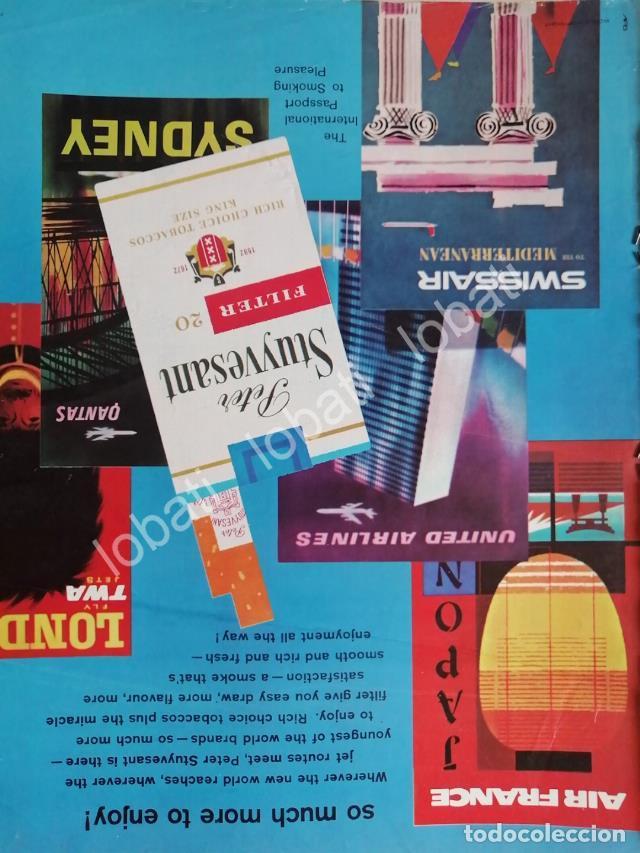 Collezionismo di affissi: CARTEL ANTIGUO ORIGINAL DE CIGARROS PETER STUYVESANT FILTER. 1960s /3