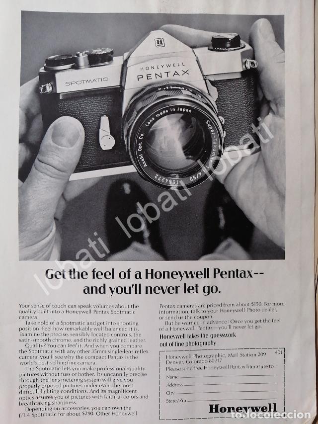 Sammeln von Plakaten: CARTEL ANTIGUO ORIGINAL DE CAMARAS FOTOGRAFICAS PENTAX SPOTMATIC /471