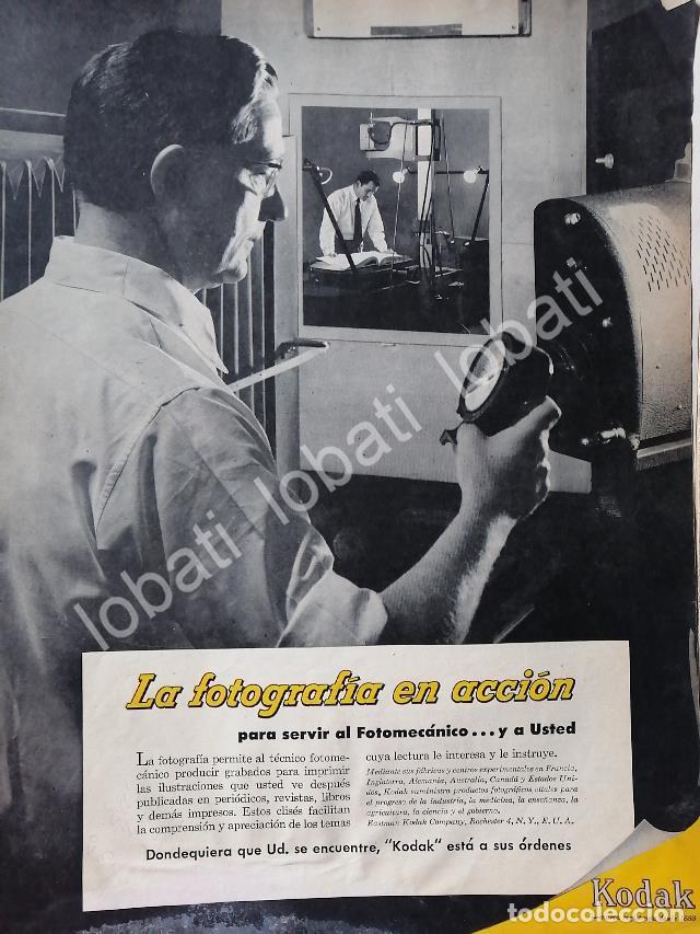 Collezionismo di affissi: CARTEL ANTIGUO ORIGINAL DE EMPRESA KODAK MEXICANA 1953 /595