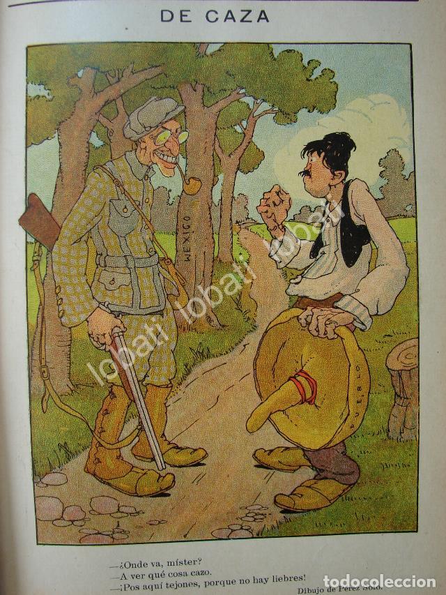 Collezionismo di affissi: CARICATURA ANTIGUA. 1914 INTERVENCION NORTEAMERICANA /RVM