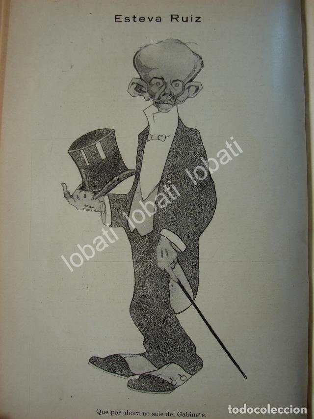 Poster collecting: CARICATURA ANTIGUA. ROBERTO ESTEVA RUIZ 1914 / PLT