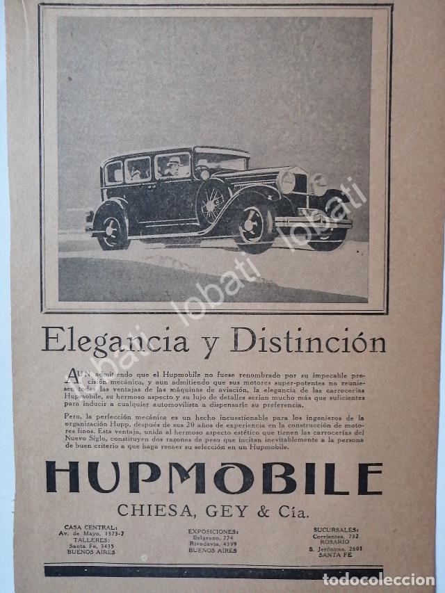 Sammeln von Plakaten: CARTEL ANTIGUO ORIGINAL DE AUTOS HUPMOBILE SEDAN /120