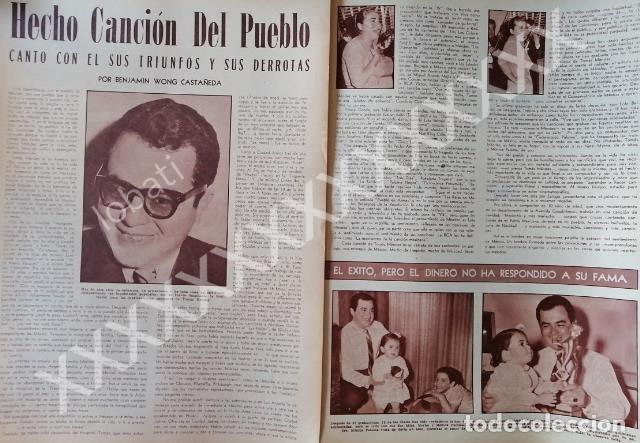 Collezionismo di affissi: CARTEL ANTIGUO ORIGINAL DE COMPOSITOR TOMAS MENDEZ SOSA 1957