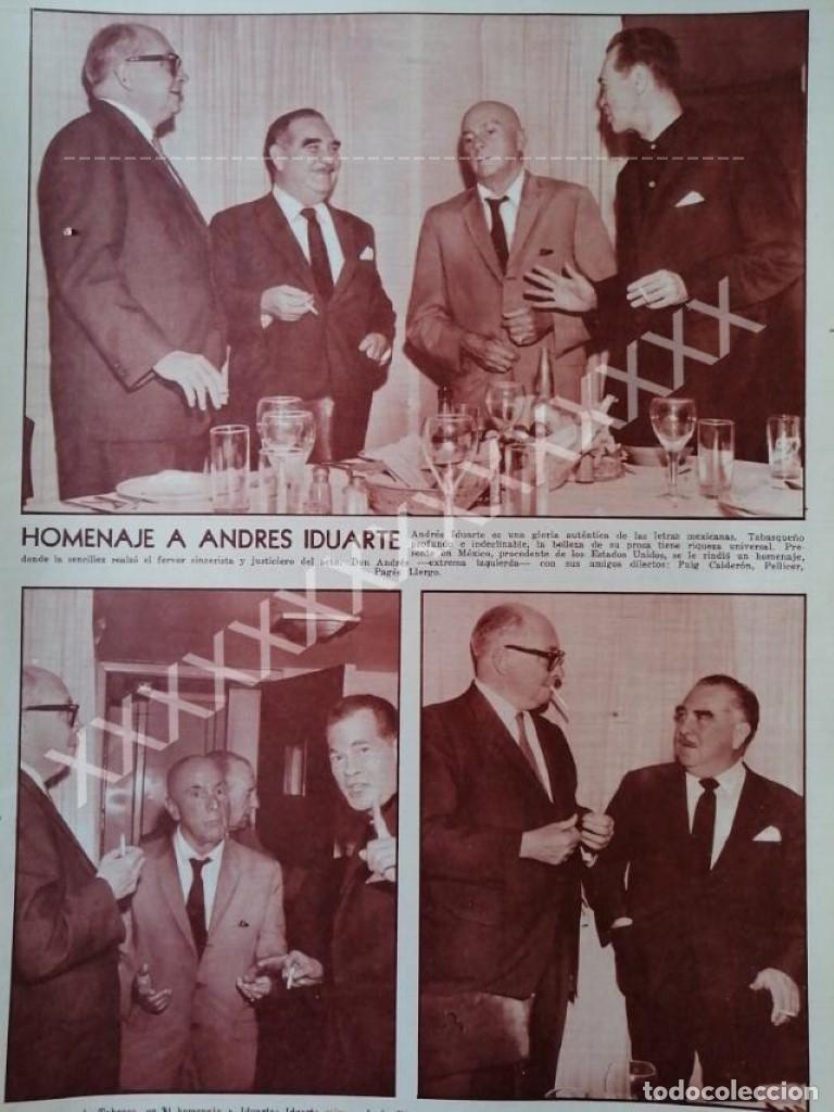 Collezionismo di affissi: CARTEL ANTIGUO ORIGINAL DE HOMENAJE A ANDRES IDUARTE 1964