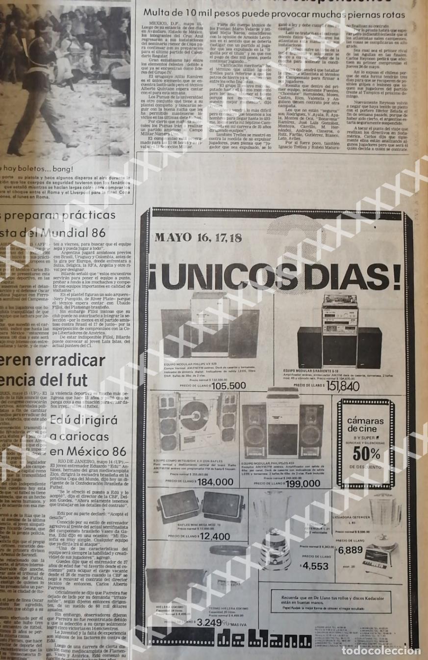 Poster collecting: CARTEL ANTIGUO ORIGINAL DE TIENDAS DELLANO 1983 MONTERREY 2