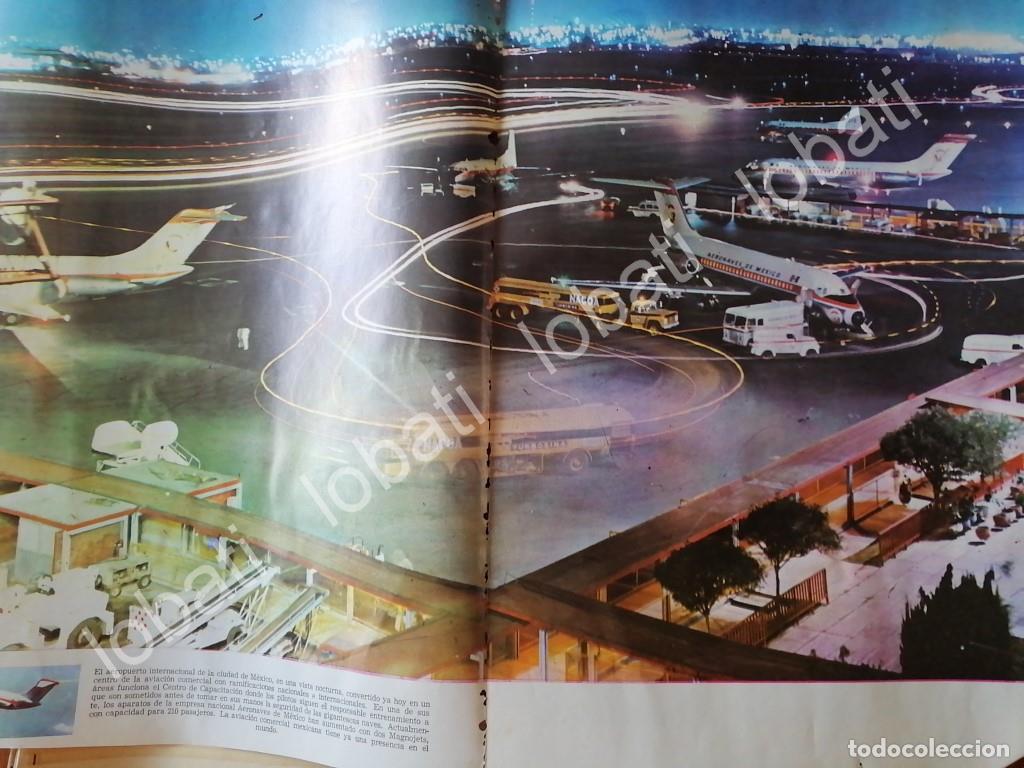 Poster collecting: CARTEL ANTIGUO ORIGINAL DE . ESCUELA DEL AIRE DE AEROMEXICO 70