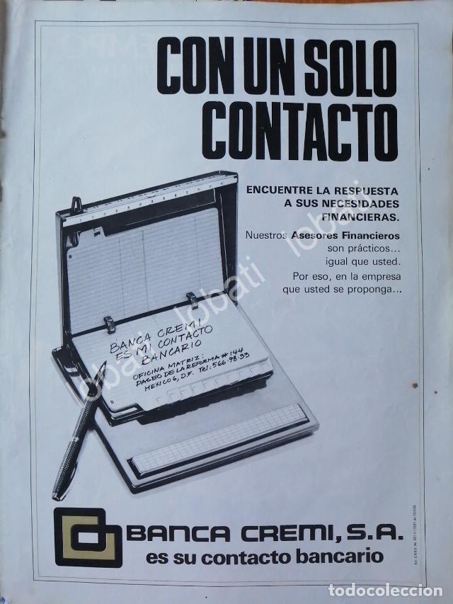 Poster collecting: CARTEL ANTIGUO ORIGINAL DE BANCO BANCA CREMI S.A 1981 /126