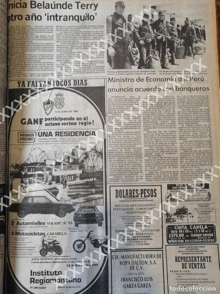 Poster collecting: CARTEL ANTIGUO ORIGINAL DE . SORTEO INSTITUTO REGIOMONTANO 1983