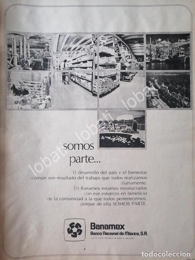 Poster collecting: CARTEL ANTIGUO ORIGINAL DE BANCO BANAMEX 1979 /135