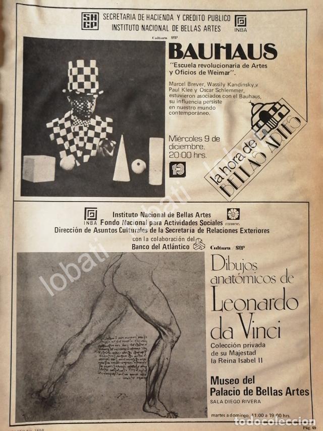 Collectionnisme d'affiches: CARTEL ANTIGUO ORIGINAL DE INBA Y COLECCION DE LA REINA ISABEL II 1981 / BAUHAUS
