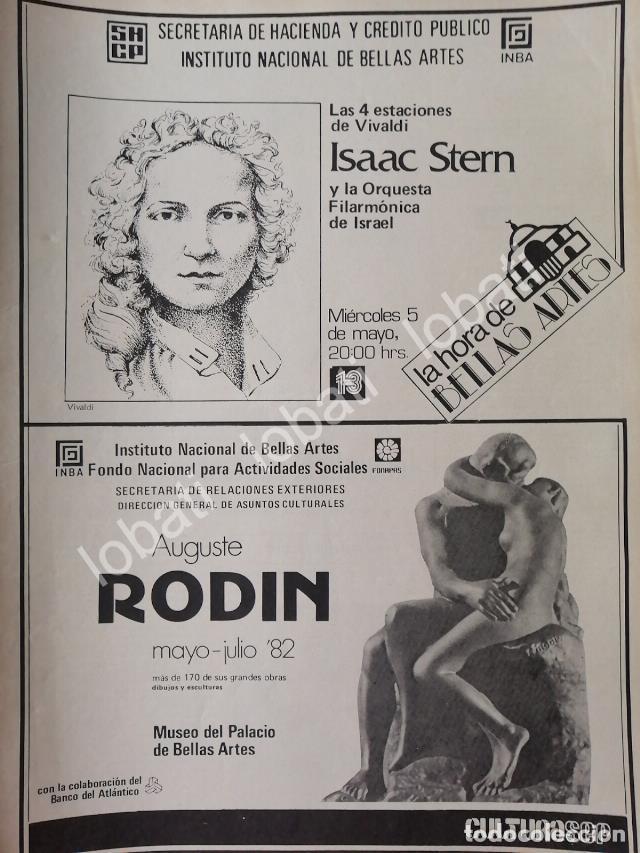 Poster collecting: CARTEL ANTIGUO ORIGINAL DE INBA. ISAC STERN Y ORQEUSTE FILARMONICA DE ISRAEL 1978 Y MAS