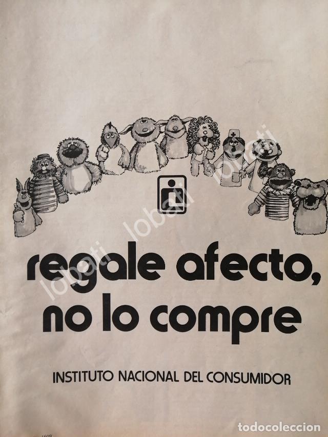 Poster collecting: CARTEL ANTIGUO ORIGINAL DE INSTITUTO NACIONAL DEL CONSUMIDOR ( PROFECO) 1980 /6
