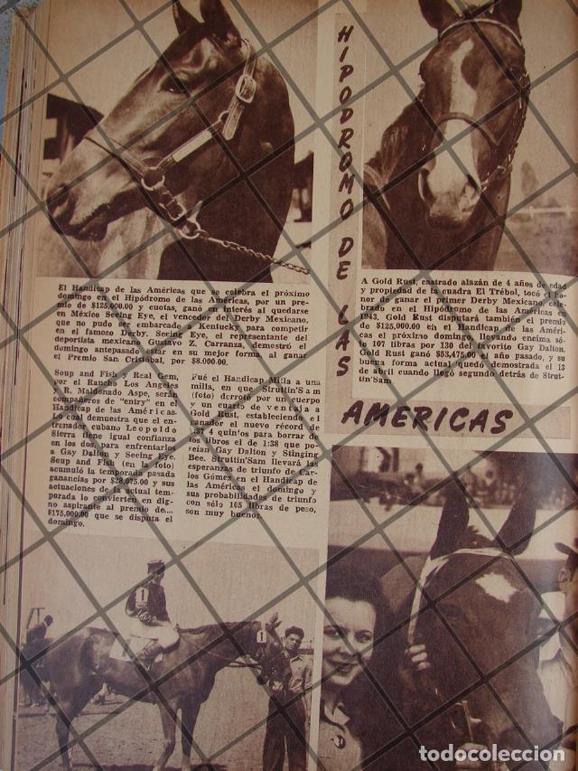 Poster collecting: AFICHE ANTIGUO HANDICAP HIPODROMO DE LAS AMERICAS 1944