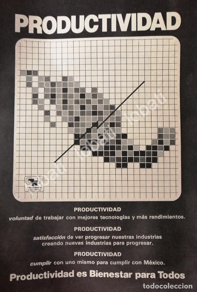 Poster collecting: CARTEL ANTIGUO ORIGINAL DE CONSEJO NACIONAL DE LA PUBLICIDAD 1982 /38