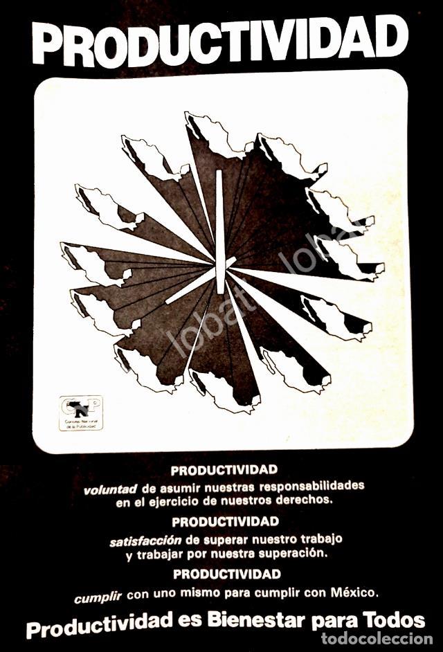 Poster collecting: CARTEL ANTIGUO ORIGINAL DE CONSEJO NACIONAL DE LA PUBLICIDAD 1982 /36