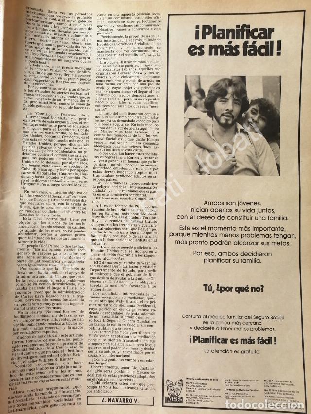 Poster collecting: CARTEL ANTIGUO ORIGINAL DE PUBLICIDAD DEL IMSS 1981 /47