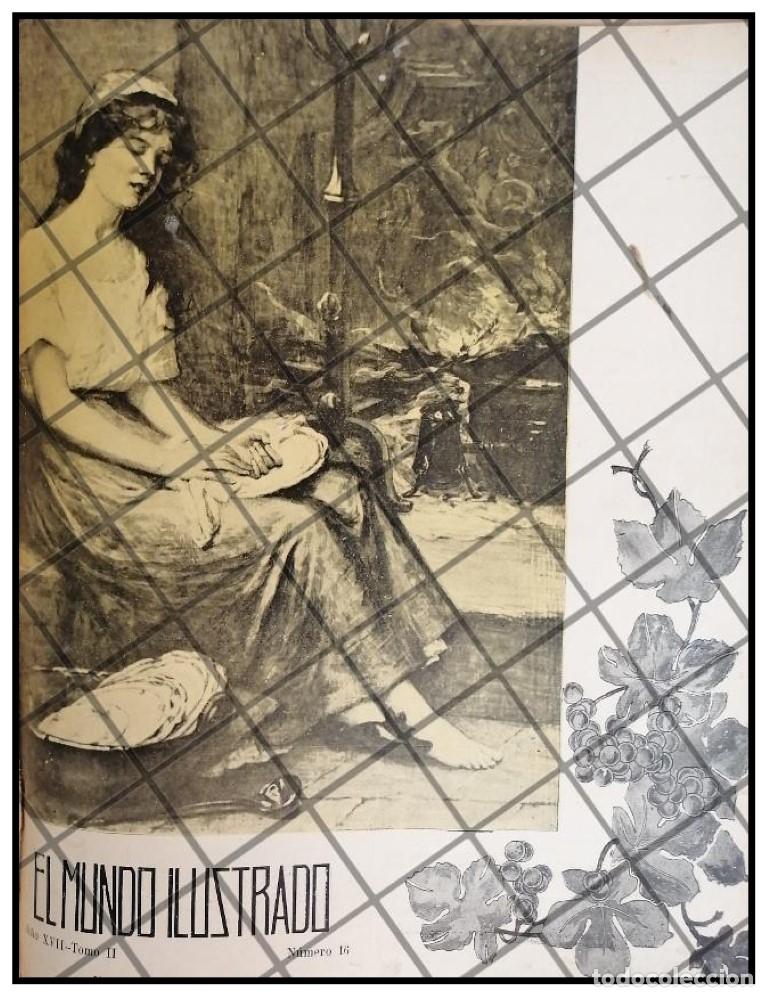 Poster collecting: PORTADA ANTIGUA ORIGINAL ARTISTICA 1910 -A14