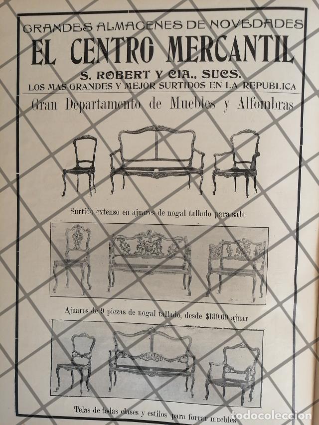 Poster collecting: CARTEL ANTIGUO TIENDA EL CENTRO MERCANTIL 1910 -25