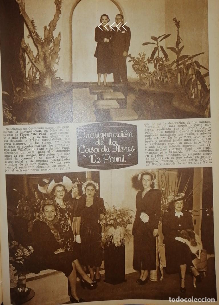 Poster collecting: AFICHE ANTIGUO ARTURO PANI INAUGURA TIENDA DE FLORES