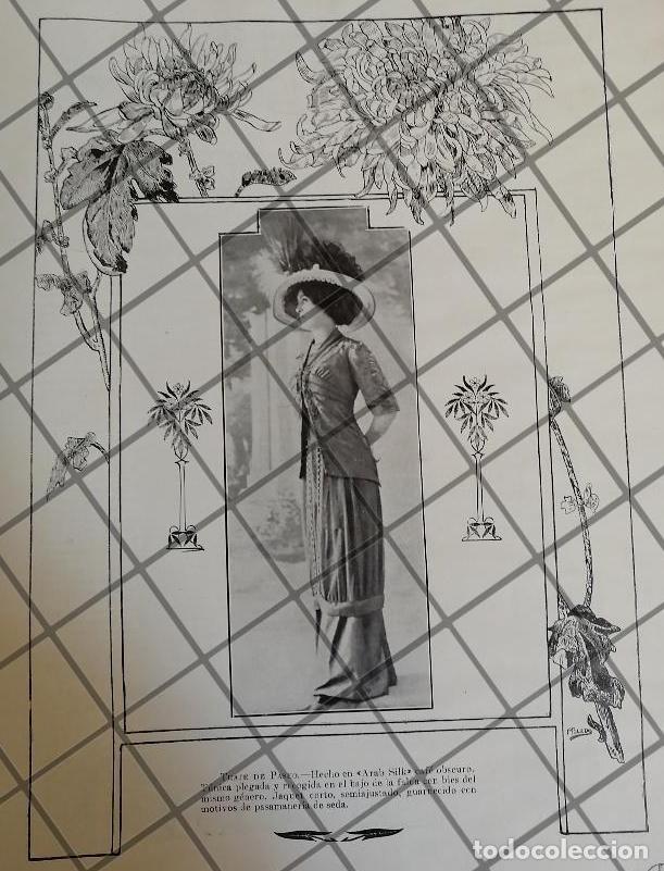 Poster collecting: CARTEL ANTIGUO 1910 VESTIDOS -46