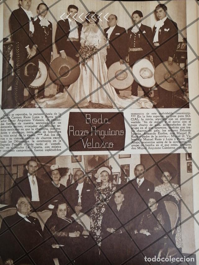 Poster collecting: AFICHE ANTIGUO BODA. ANGUIANO RAZO 1948